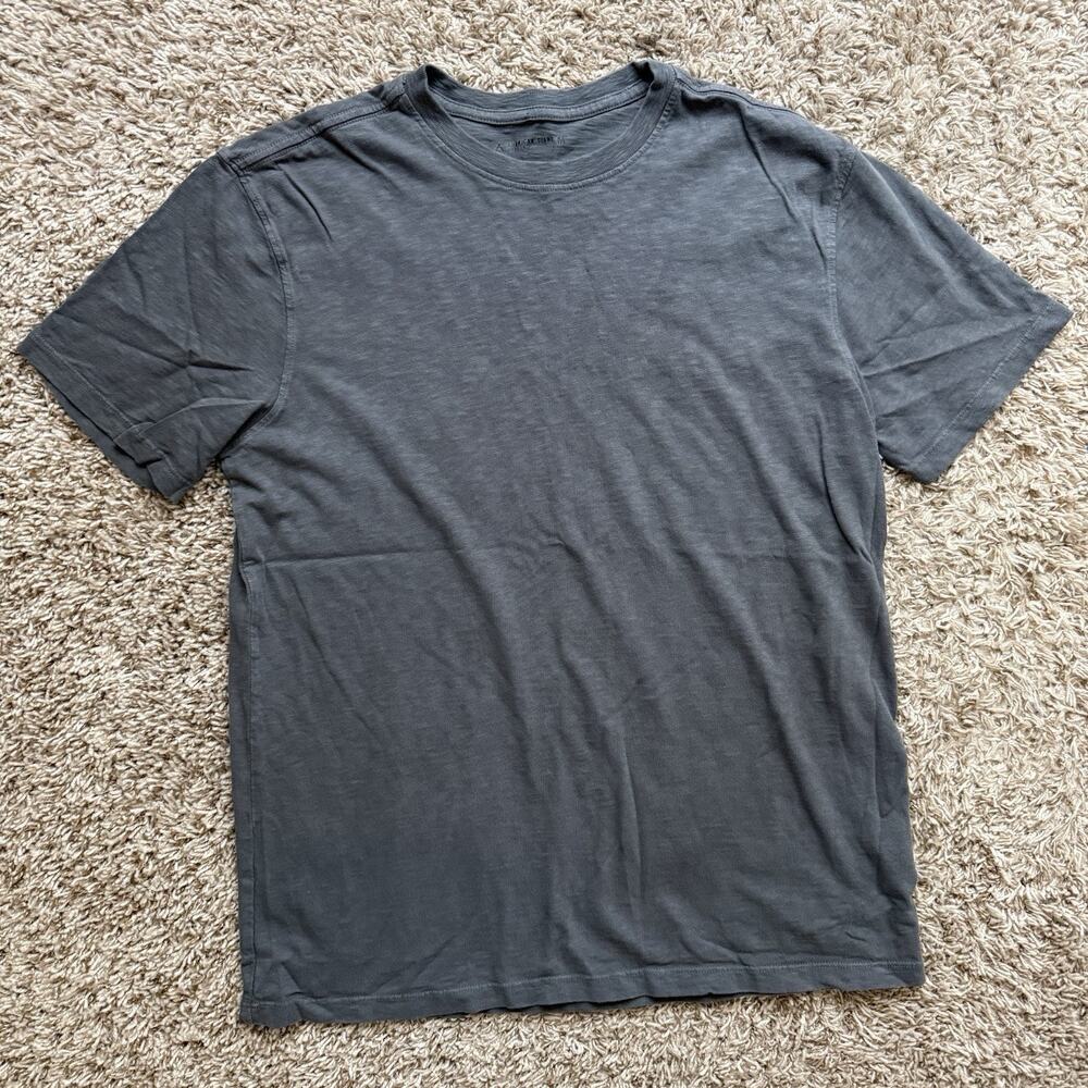 American Giant Blank Basic T-Shirt Grey /Gray Men’s Size Medium